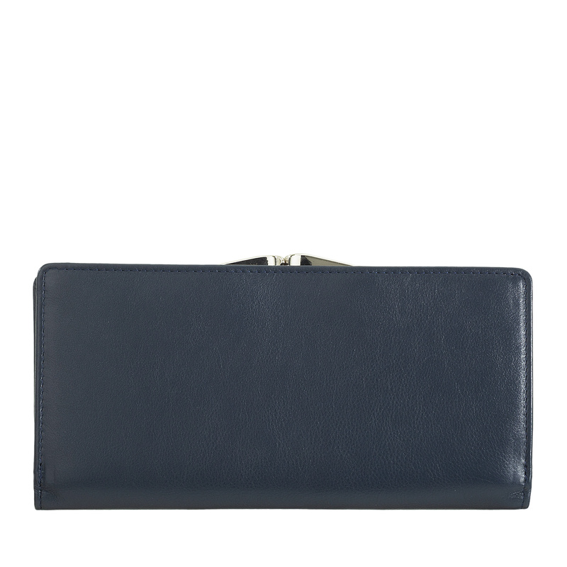 DuDu Podłużna damska portmonetka skóra naturalna podłużny duży portfel