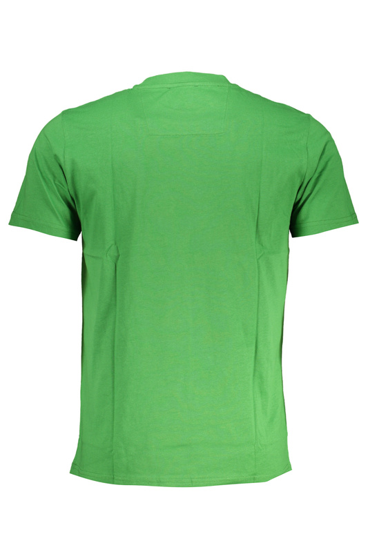 ZIELONY T-SHIRT MĘSKI Z KRÓTKIM RĘKAWEM KLASY CAVALLI