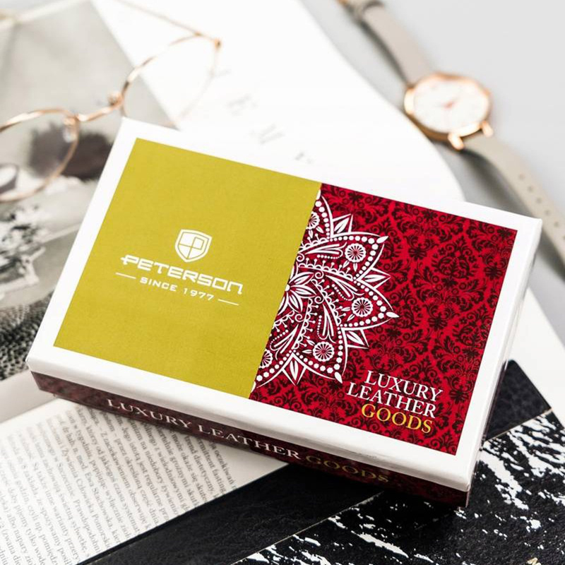 Skórzany damski portfel Peterson PTN 421077-ONBF