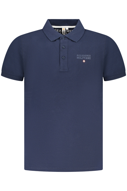 M�SKA NIEBIESKA KOSZULKA POLO Z KR�TKIM R�KAWEM MILITARY ACADEMY