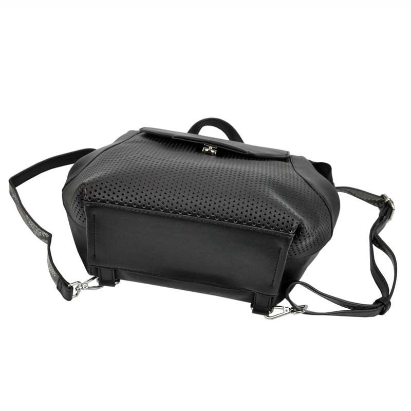 Lookat damski plecak skóra eko miejski plecak z kieszeniami pojemny