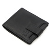 Money Kepper Portfel Męski Skórzany z Klipsem Etui Na Karty Dowód Poziomy