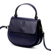 Zaokrąglona Listonoszka skórzana elegancka torebka na ramię Gregorio