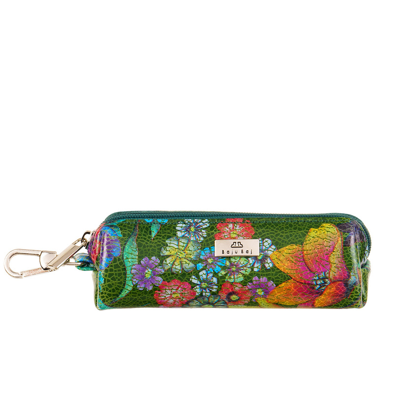 MIKI Etui na klucze BajuBaj z kolorowej skóry naturalnej