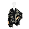 Ponczo Cozy Leopard