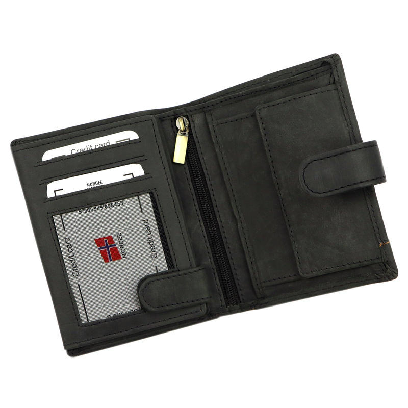 Skórzany męski portfel Nordee HJORT N4L