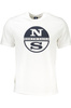 BIAŁY T-SHIRT MĘSKI Z KRÓTKIM RĘKAWEM NORTH SAILS