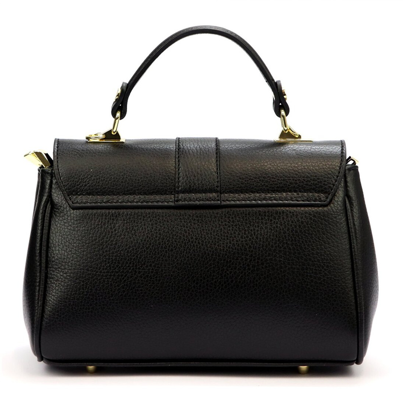 Luka Skórzana damska listonoszka z paskiem z organizerem torebka do ręki