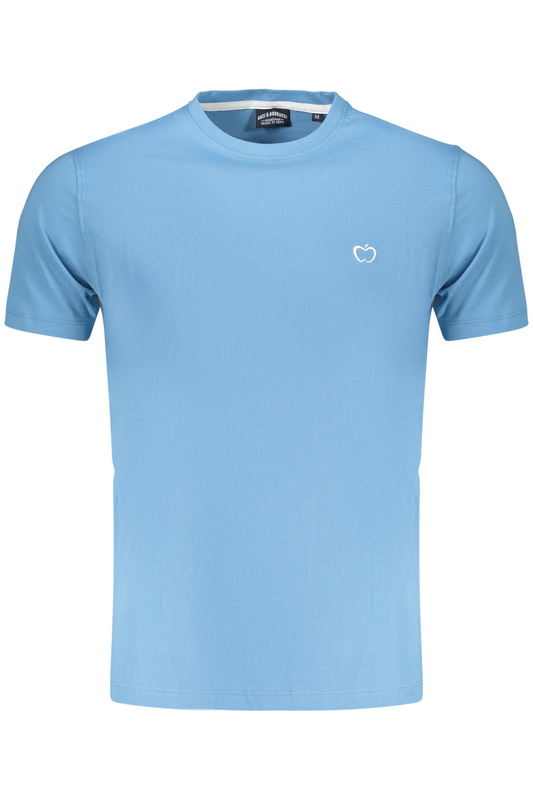 Lazurowy T-shirt męski Baci & Abbracci BAM3381