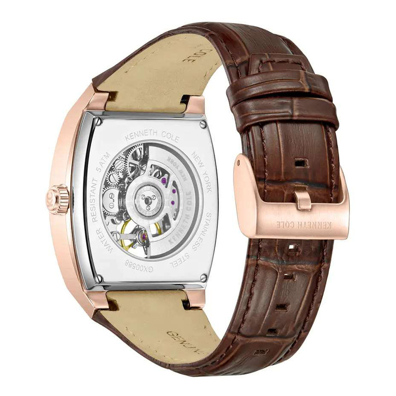 Zegarek KENNETH COLE KCWGX0058803. Automatyczny, Kolor szary. Mężczyzna.