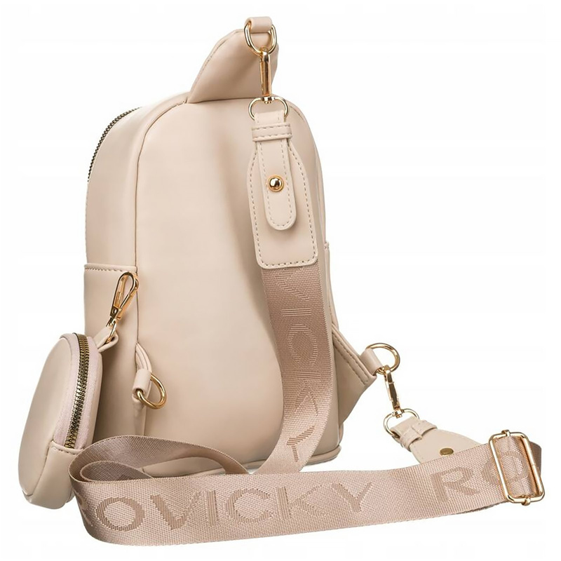 Rovicky Listonoszka Damska Torebka Na Ramię Crossbody Skóra Eko Z Etui