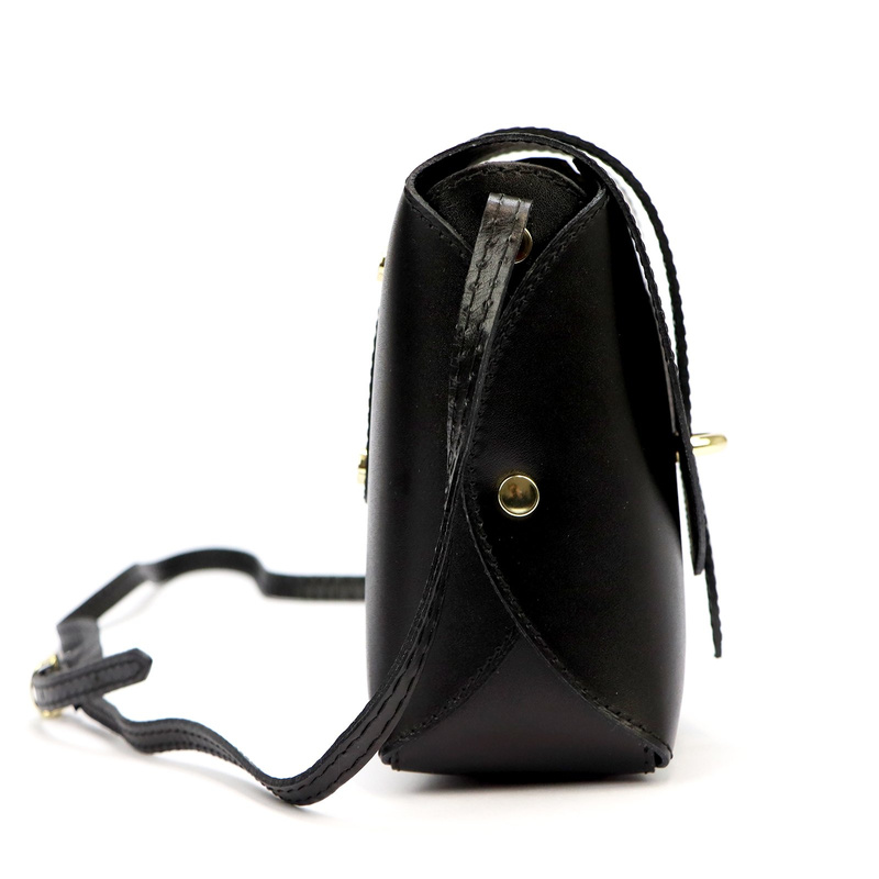 Gregorio damska listonoszka skora naturalna torebka z klapą na ramię