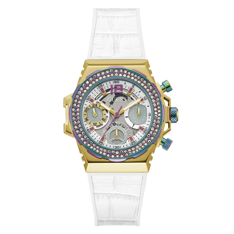 Zegarek GUESS GW0553L2. Kwarcowy, Kolor szary. Kobieta.