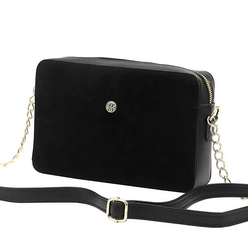 Gregorio Torebka damska z eko-skóry listonoszka z łańcuszkiem na ramię