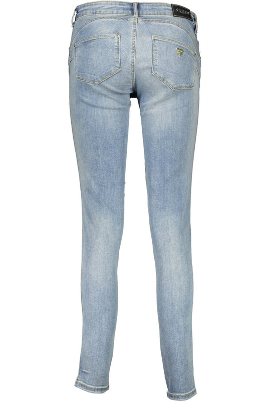 GUESS JEANS JEANS JEANS DAMSKI JASNY NIEBIESKI