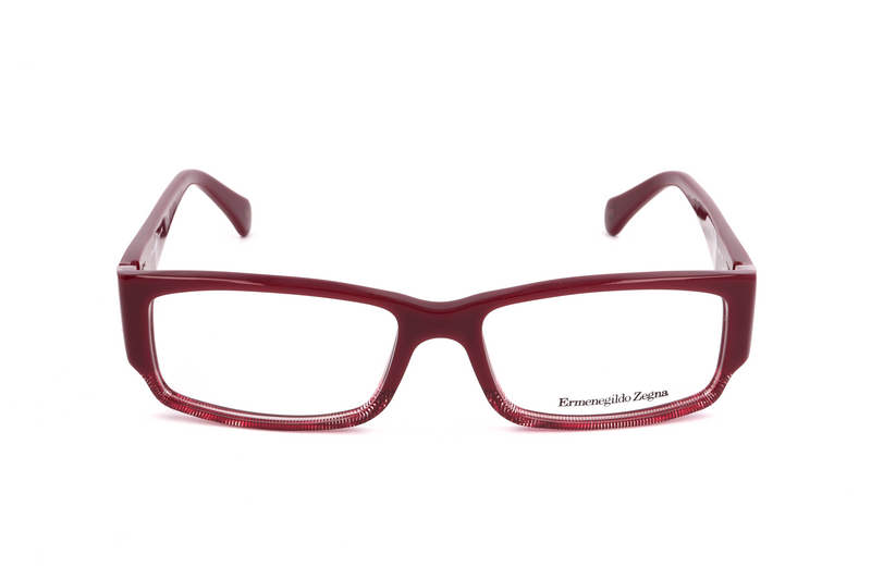 Okulary ERMENEGILDO ZEGNA VZ353509M8. Okulary, Kolor czerwony. Unisex.