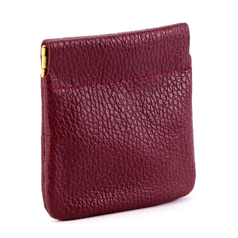 Gregorio portmonetka damska mała skóra naturalna saszetka na drobne