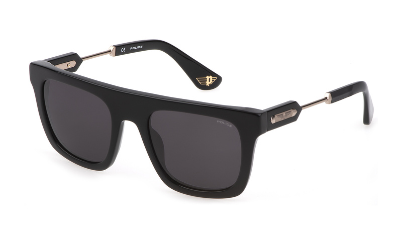 Okulary POLICE SPLF71-53700Y. Okulary przeciwsłoneczne, Kolor czarny. Mężczyzna.