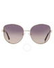 Okulary GUESS GF6172-5932B. Okulary przeciwsłoneczne, Kolor złoty. Kobieta.