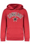 Bluza z kapturem Converse Red Zip-Up dla dzieci