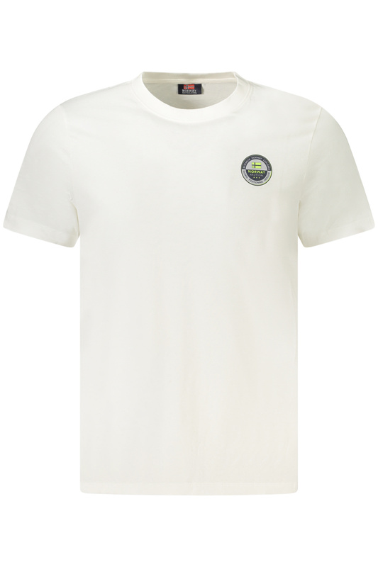 Norway 1963 M�SKA KOSZULKA Z KR�TKIM R�KAWEM BIA�A