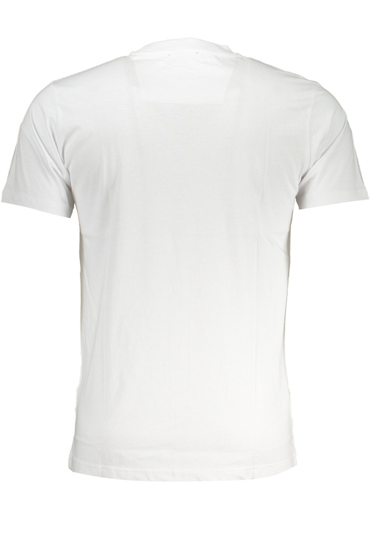T-SHIRT MĘSKI Z KRÓTKIM RĘKAWEM KLASY CAVALLI BIAŁY