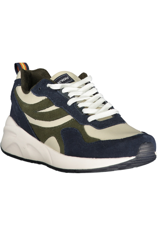 MĘSKIE BUTY SPORTOWE K-WAY NIEBIESKIE