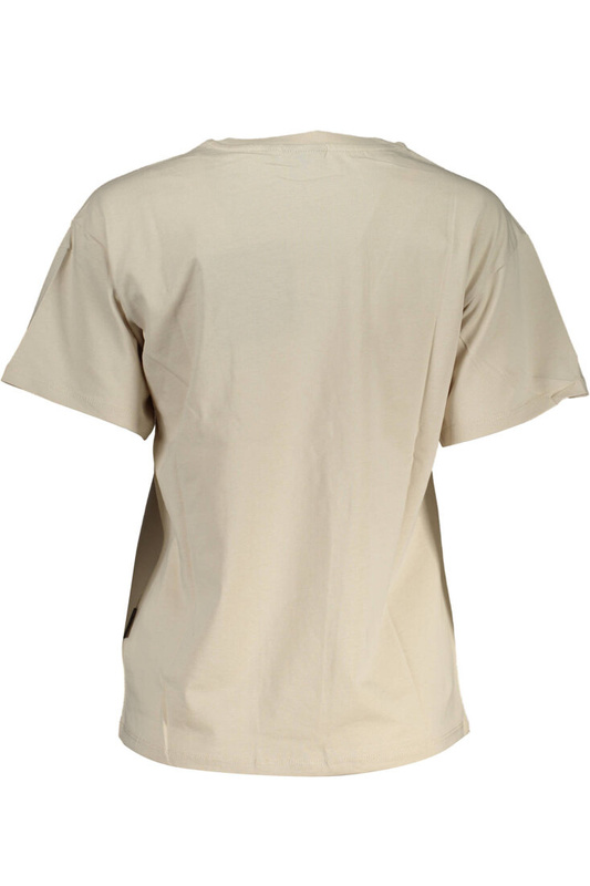 DAMSKI T-SHIRT Z KRÓTKIM RĘKAWEM NAPAPIJRI BEŻOWY