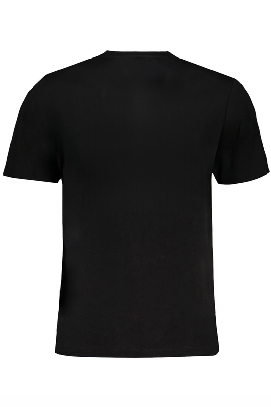 T-SHIRT MĘSKI Z KRÓTKIM RĘKAWEM GIAN MARCO VENTURI CZARNY
