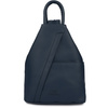 Plecak damski włoski plecaczek skórzany granatowy mały Beltimore T52