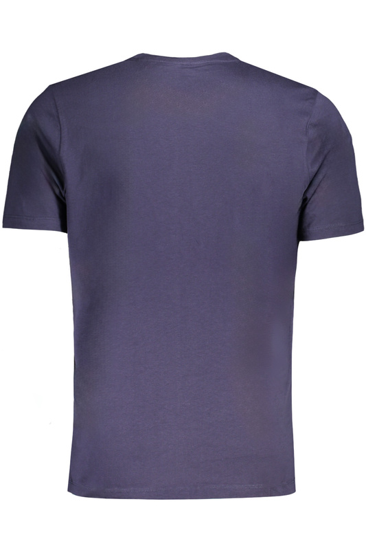 T-SHIRT MĘSKI Z KRÓTKIM RĘKAWEM GIAN MARCO VENTURI NIEBIESKI
