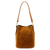 skóra zamsz Damski torebki skórzane Luka 24-096