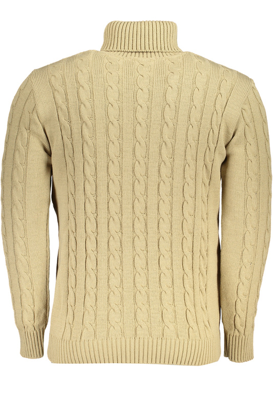 BEŻOWY SWETER MĘSKI US GRAND POLO