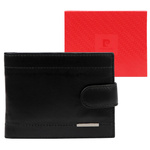 Skórzany portfel męski Pierre Cardin TILAK83 8806A z zewnętrzną patką
