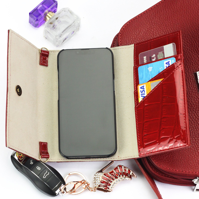 Skórzane etui damskie MiaMore PHONE CASE L1784 (IPHONE 11)