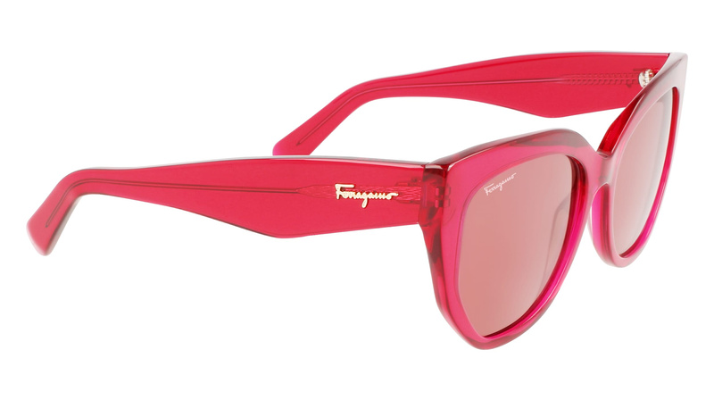 Okulary FERRAGAMO SF1061S-613. Okulary przeciwsłoneczne, Kolor czerwony. Kobieta.