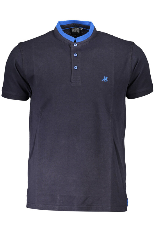 T-SHIRT POLO US GRAND KRÓTKI RĘKAW MĘSKI NIEBIESKI