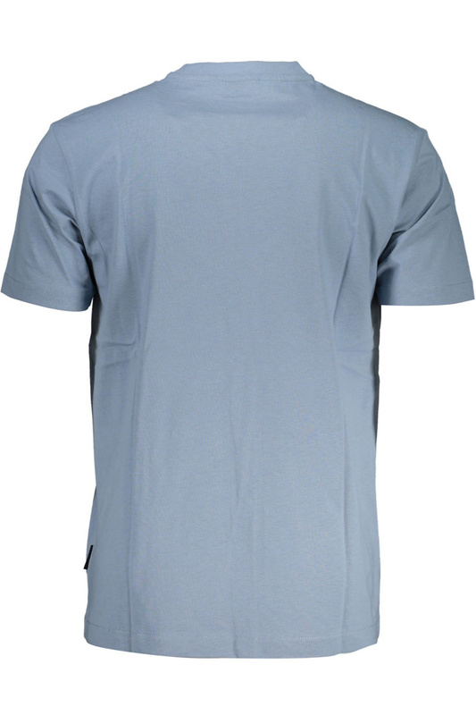 NAPAPIJRI JASNONIEBIESKI T-SHIRT MĘSKI Z KRÓTKIM RĘKAWEM