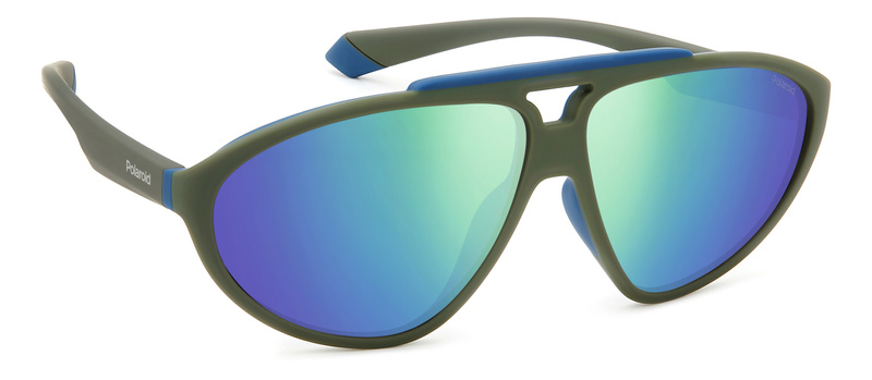 Okulary POLAROID PLD2151SDLDG2. Okulary przeciwsłoneczne, Kolor zielony. Unisex.