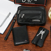 Zestaw męski skórzany premium Beltimore portfel saszetka etui P69