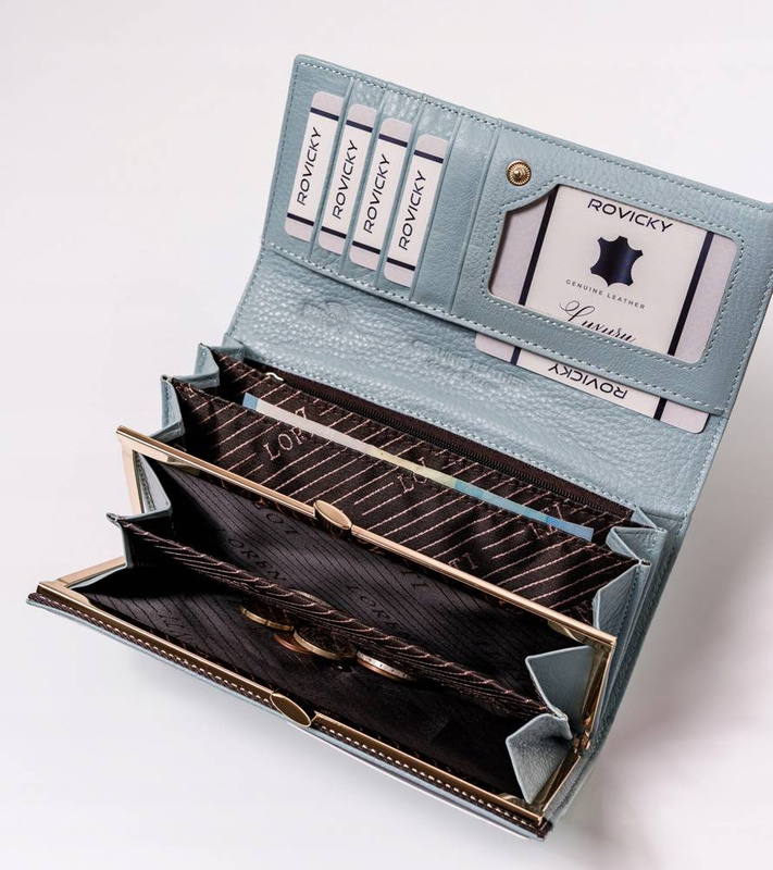 Skórzany damski portfel Lorenti 72401-SH-N RFID