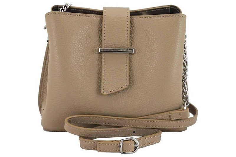 Torebka wizytowa na ramię Barberinis Brązowa jasna