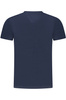 TOMMY HILFIGER DAMSKI T-SHIRT Z KRÓTKIM RĘKAWEM NIEBIESKI