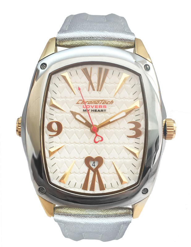Zegarek CHRONOTECH CT7696M-11. Kwarcowy, Kolor różowy. Unisex.
