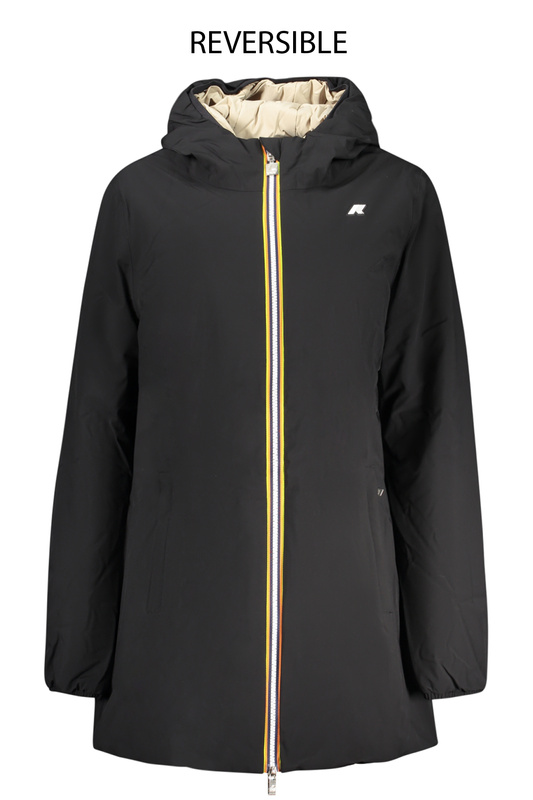 K-WAY DAMSKA CZARNA KURTKA