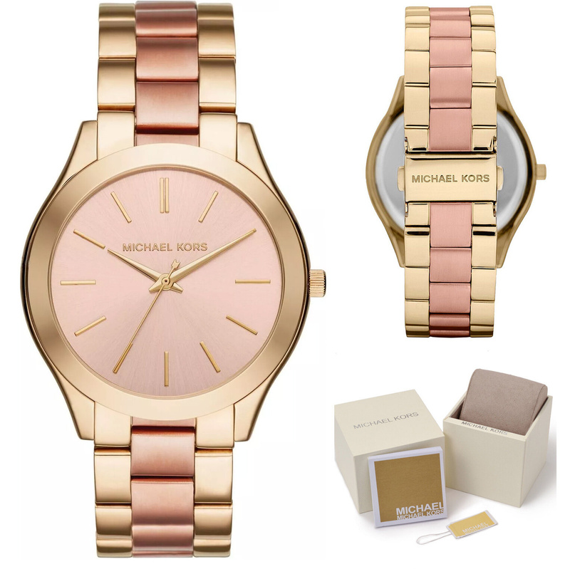 ZEGAREK DAMSKI Michael Kors Slim Runway MK3494 + BOX