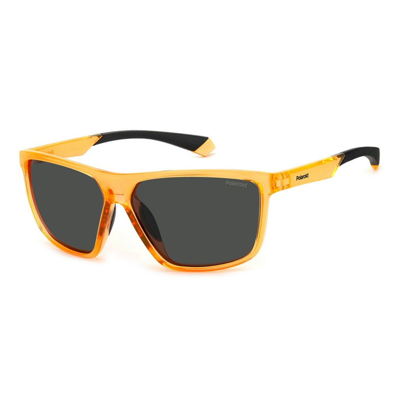 Okulary POLAROID SPORT PLD7044SYDT. Okulary przeciwsłoneczne, Kolor pomarańczowy. Mężczyzna.