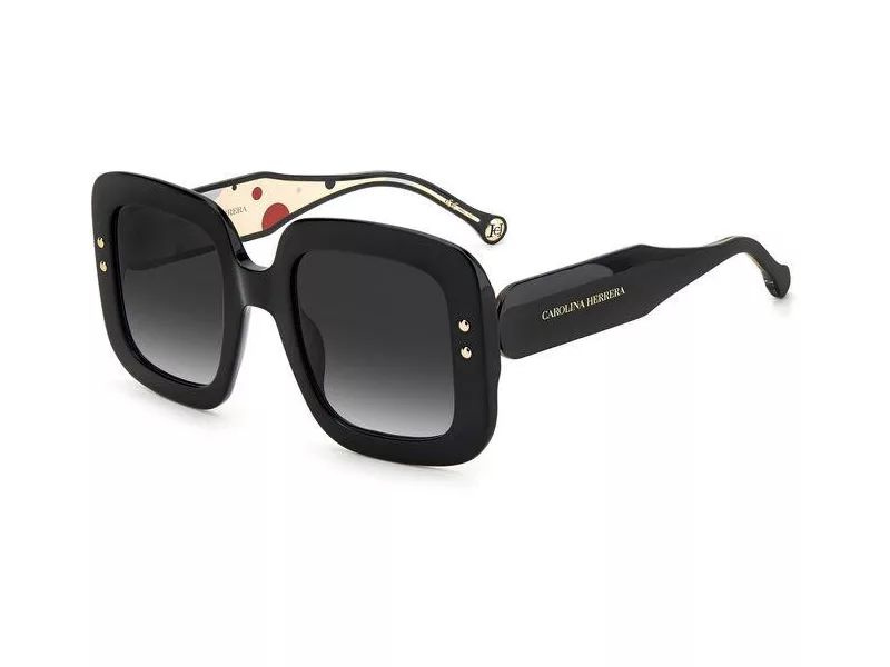 Okulary CAROLINA HERRERA CH-0010-S-807. Okulary przeciwsłoneczne, Kolor czarny. Kobieta.