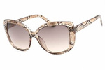 Okulary GUESS GF0383-45F. Okulary przeciwsłoneczne, Kolor brązowy. Kobieta.