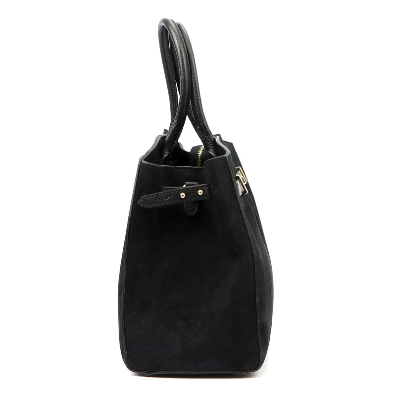 Skórzana stylowa listonoszka kuferek na ramię Luka